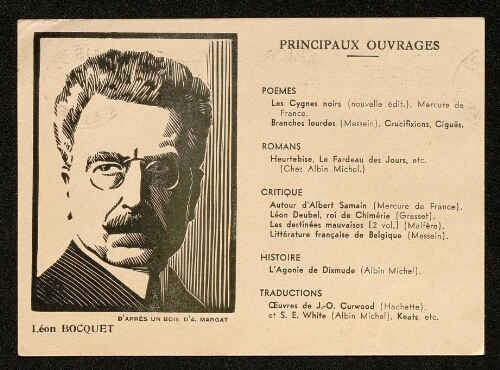 Lettre de Léon Bocquet à Louisa Paulin, le 28 juin 1938