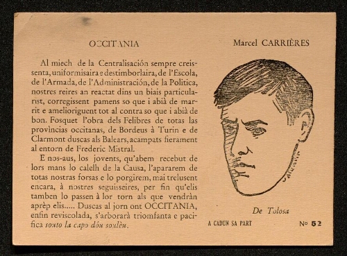 Lettre de Léon Cordes à Louisa Paulin, 1941